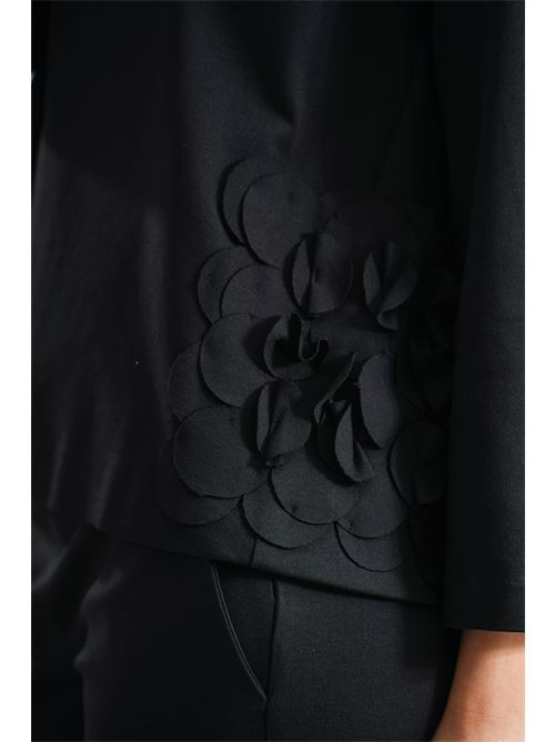 Maglia in viscosa GM by Gai Mattiolo | GM3504NERO